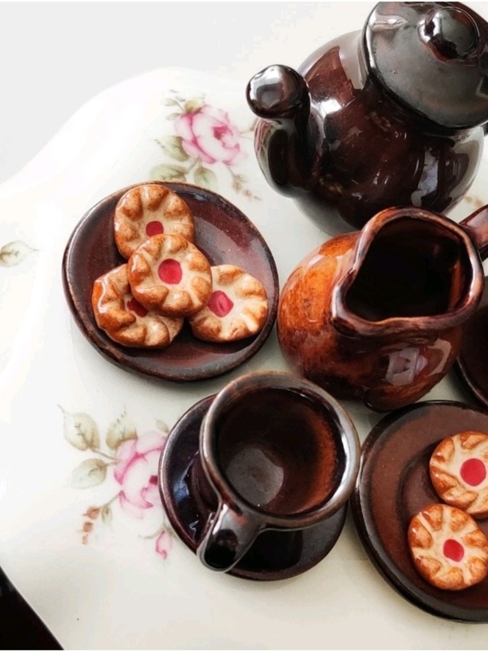 Paul Cardew "Brown Betty Tea Table" ceramic teapot - Picture 4 of 16